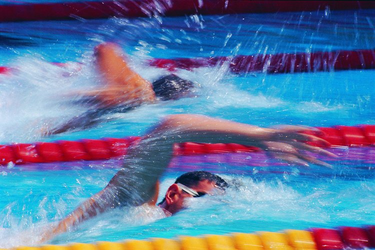 No debes respirar durante una carrera de sprint de 25 metros.