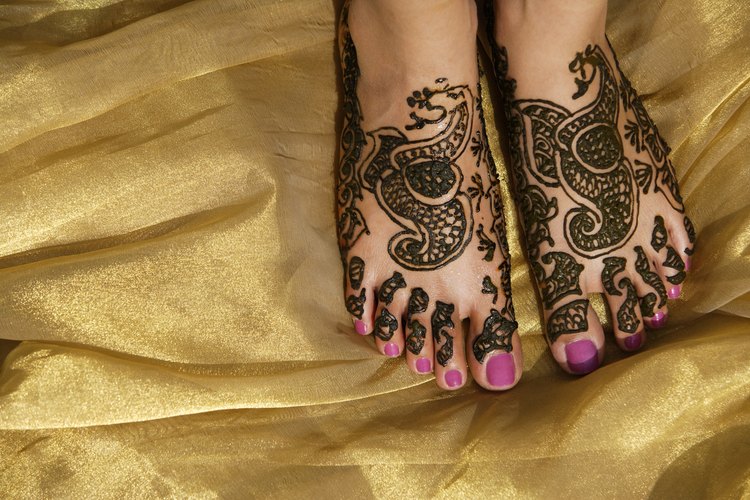 La tinta henna es semipermanente y totalmente natural.