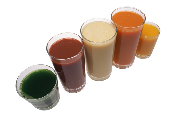 Jugos de legumbres.