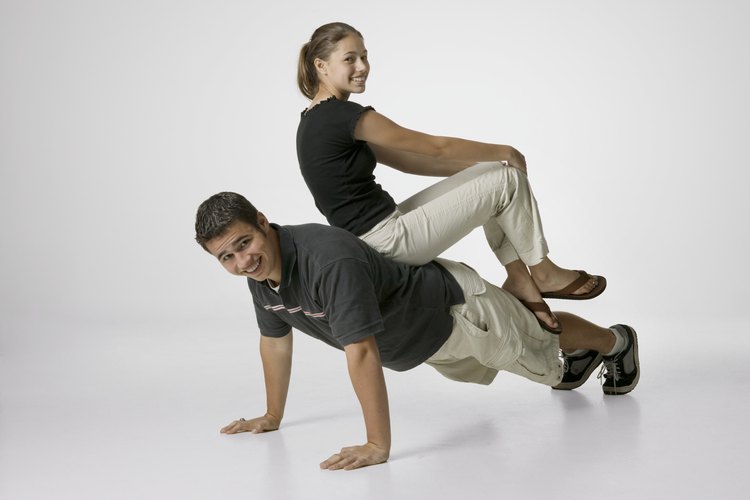 Una manera de hacer a las flexiones más difíciles.