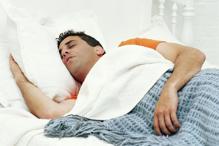 Hombre durmiendo