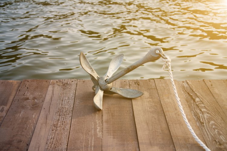 flytosky11/iStock/Getty Images A securely tied anchor rope puts a boater's mind at ease.