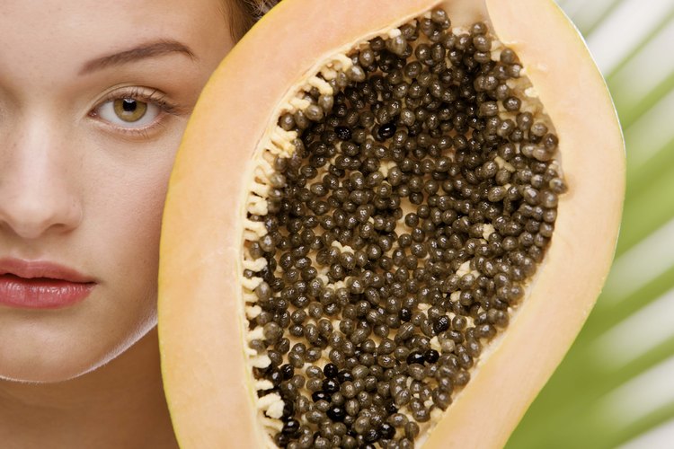 Efectos secundarios de la enzima de la papaya.