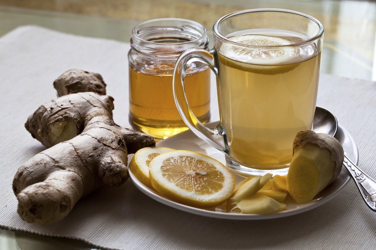 Té de jengibre.