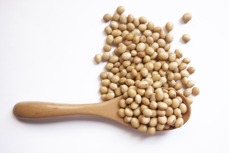 Porotos de soja.