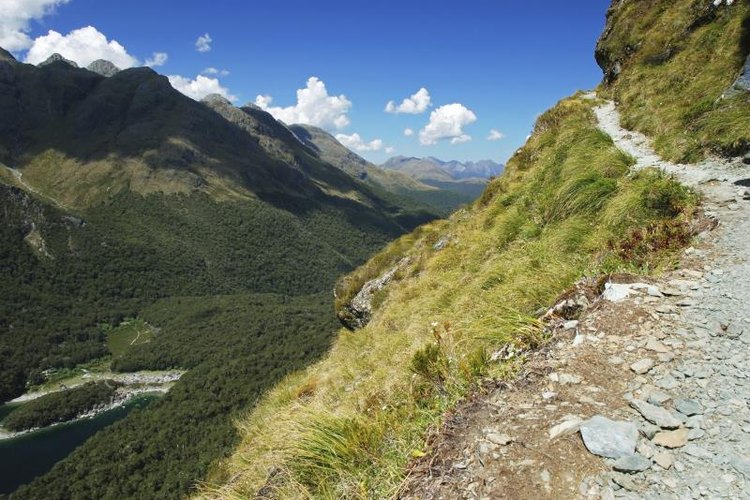 The Routeburn Track provides glorious views in season, but can be deadly when buried in snow.