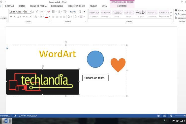 Cómo agrupar objetos en documentos de Microsoft Word