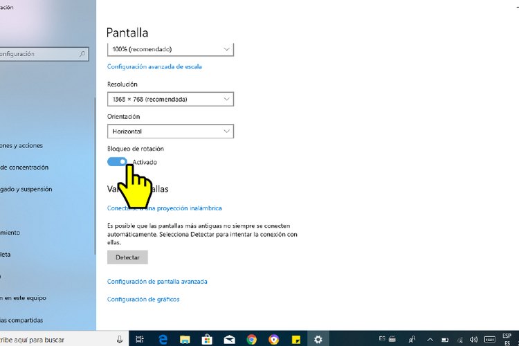 Cómo rotar la pantalla de la computadora