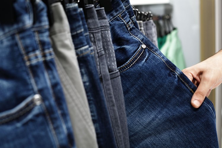 Men's jeans sale to women's size