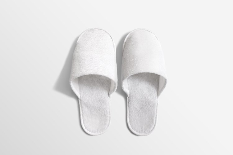 Clean discount smelly slippers