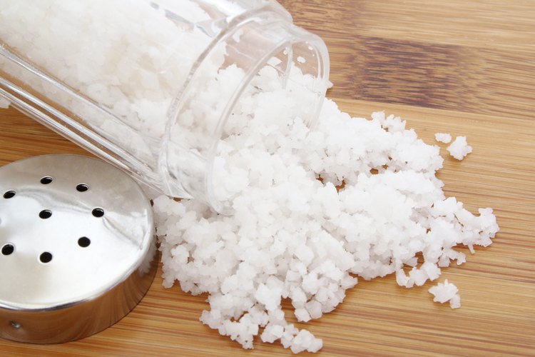 Natural sea salt contains trace amounts of iodine, while iodized salt has e...