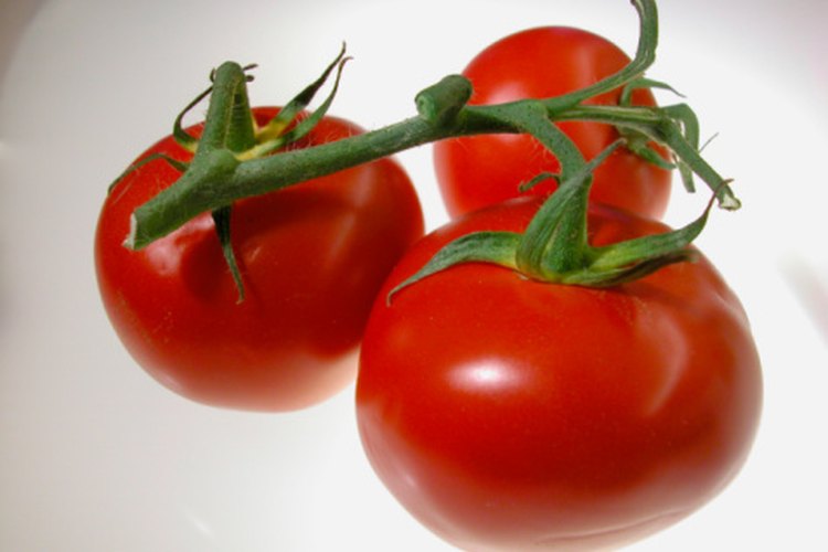 Los tomates maduros contienen antioxidantes, vitaminas y minerales benéficos.