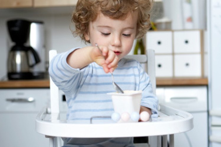 El yogur contiene ácido láctico.