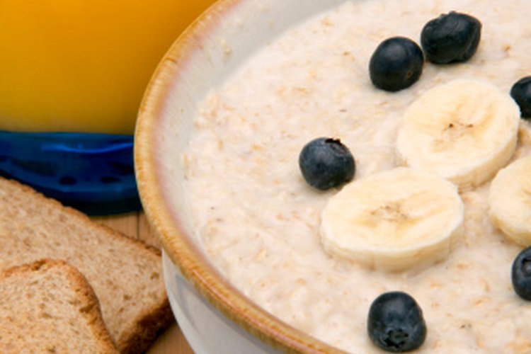 La harina de avena puede ayudar a obtener niveles más bajos de triglicéridos.