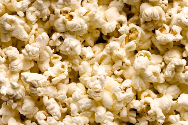 Las palomitas de maíz puras están libres de gluten.