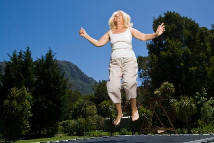 El entrenamiento en el trampolín es demandante físicamente.