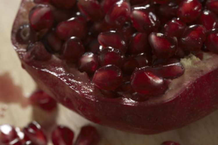 La granada es una fuente rica de antioxidantes.