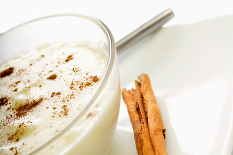Reduce el azúcar para hacer arroz con leche más saludable.