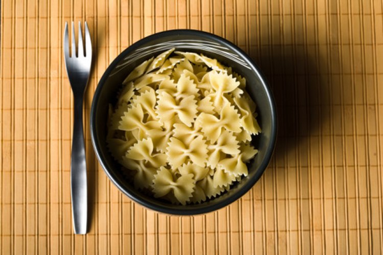 La pasta es una fuente común de carbohidratos en Estados Unidos.