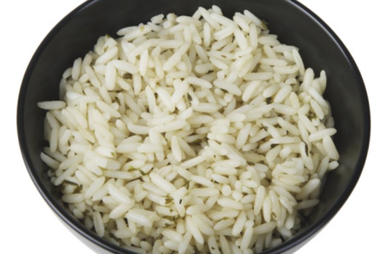El arroz es una buena fuente de hidratos de carbono.