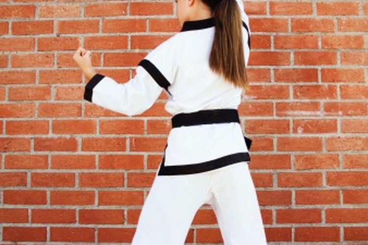 El Tae kwon do se puede practicar en casa tanto como en el dojang.