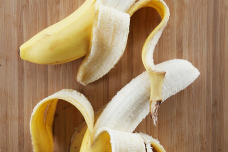 Una dieta de plátanos y yogur aporta calcio, potasio y proteínas.