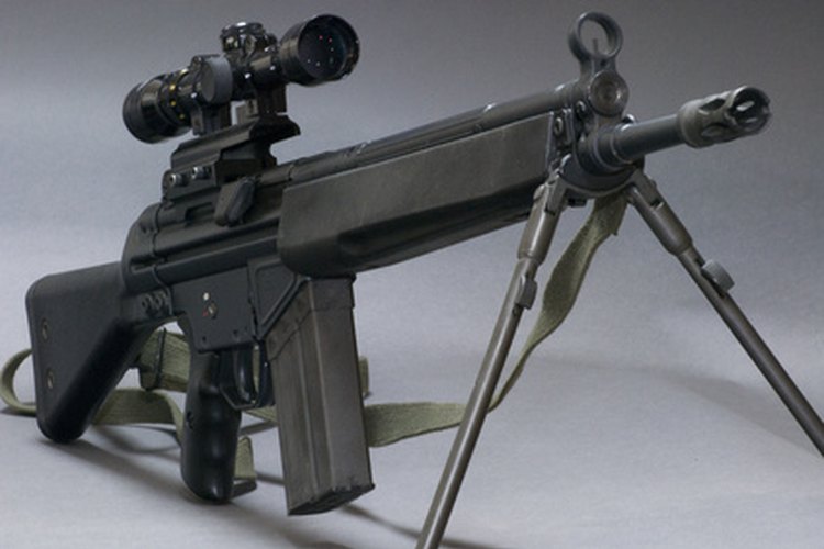 Main Battle Assault Rifle image by Peter Orsaeo Sr from Fotolia.com Looking at as many references as possible is the best way to find a value.