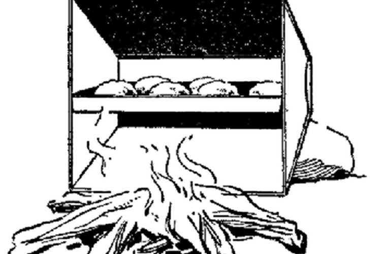 Claude H. Miller (via Project Gutenberg OpenSource) A Reflector Oven Can Add Variety to Your Camping Table