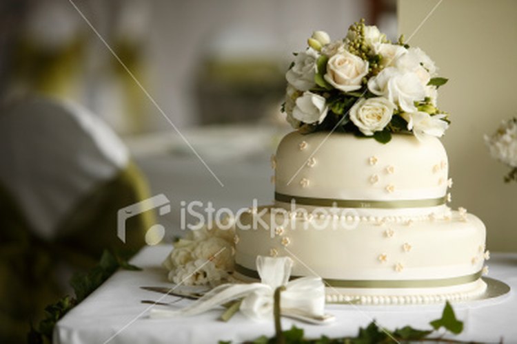 Comida para el buffet de una boda.