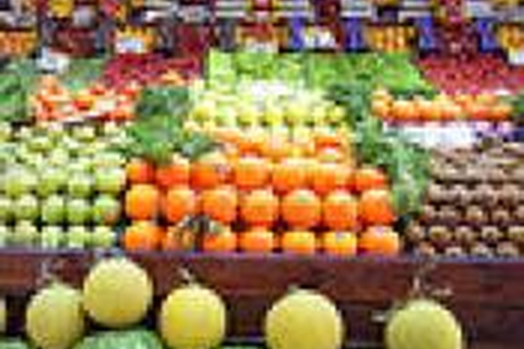 Frutas y verduras.
