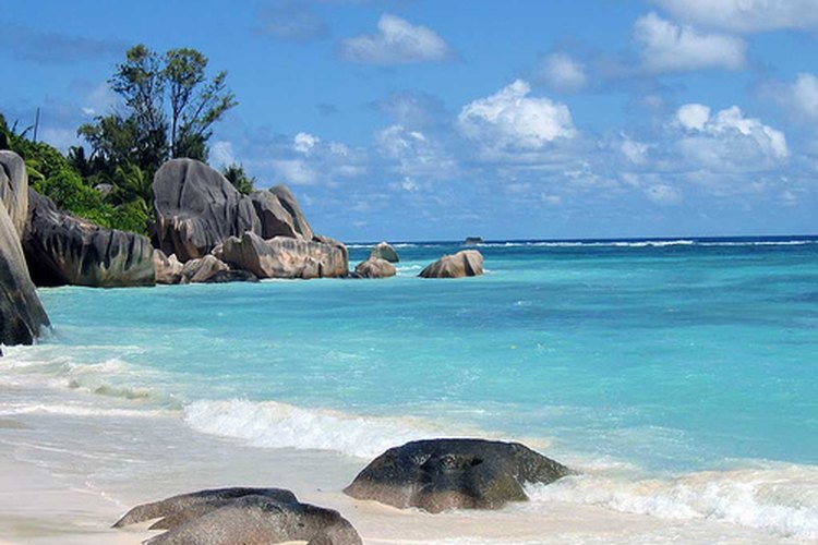 Playas de Seychelles.