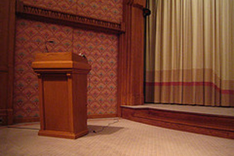 Planea con anticipación el discurso para presidente de tu clase.