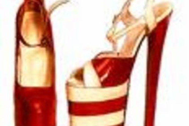 Zapatos de tacón alto.