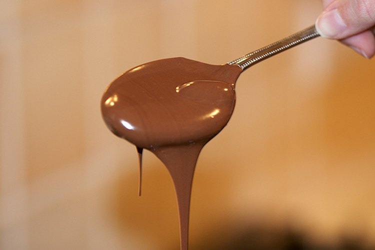 Chocolate fundido.