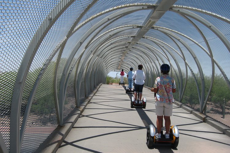 Transportadores personales Segway.