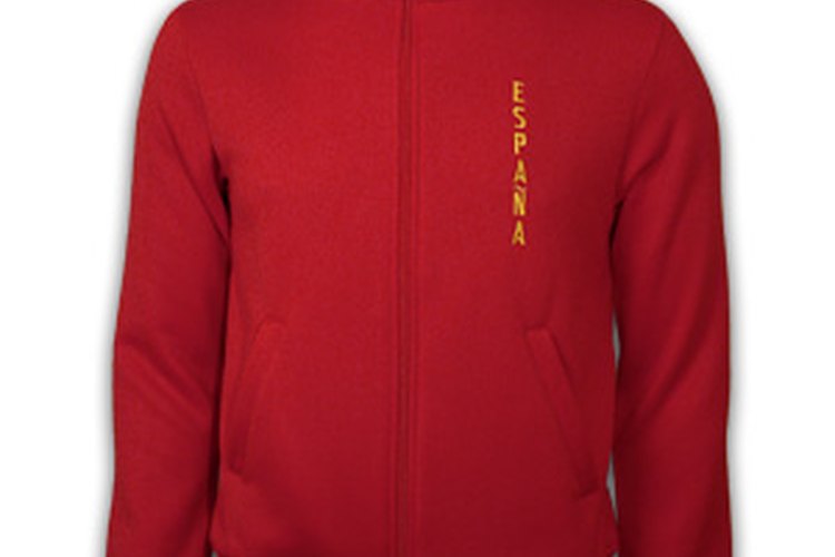 Chaqueta de poliéster.