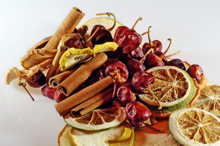 Frutas desecadas.