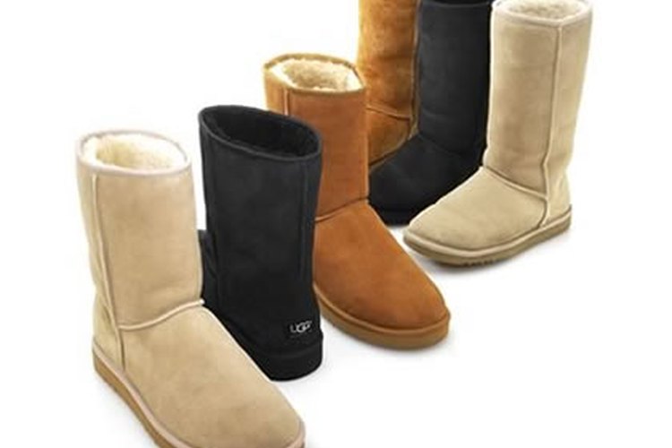 Las Uggs manchadas pueden limpiarse.