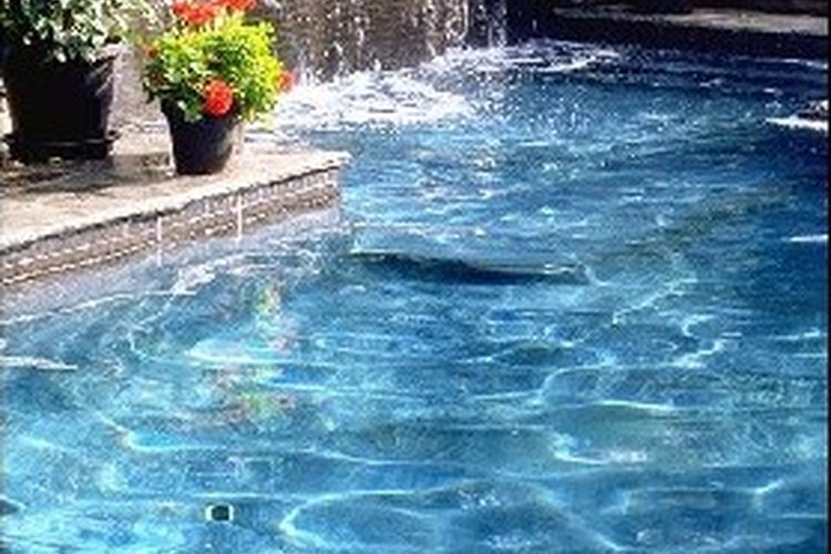 Una hermosa piscina