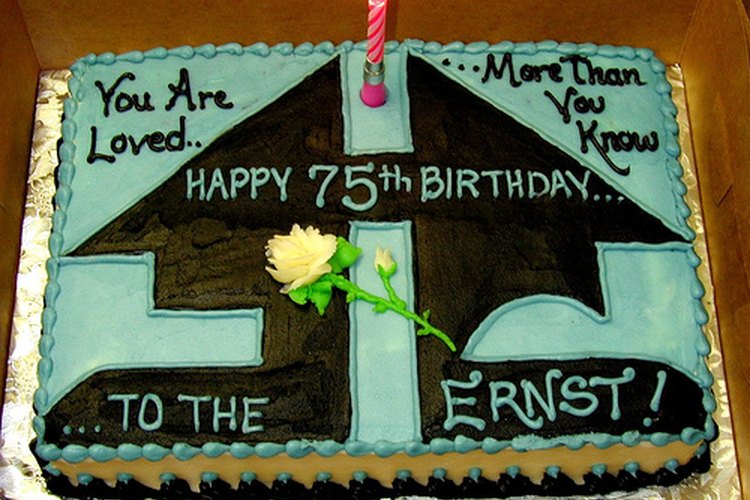 Ideas para un cumpleaños número 75.