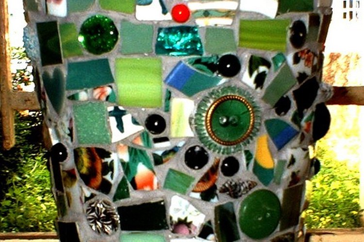Artesanía en mosaico.