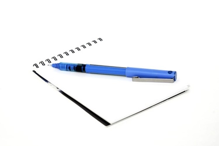Writing key points prior to writing the letter will assist the thought process.