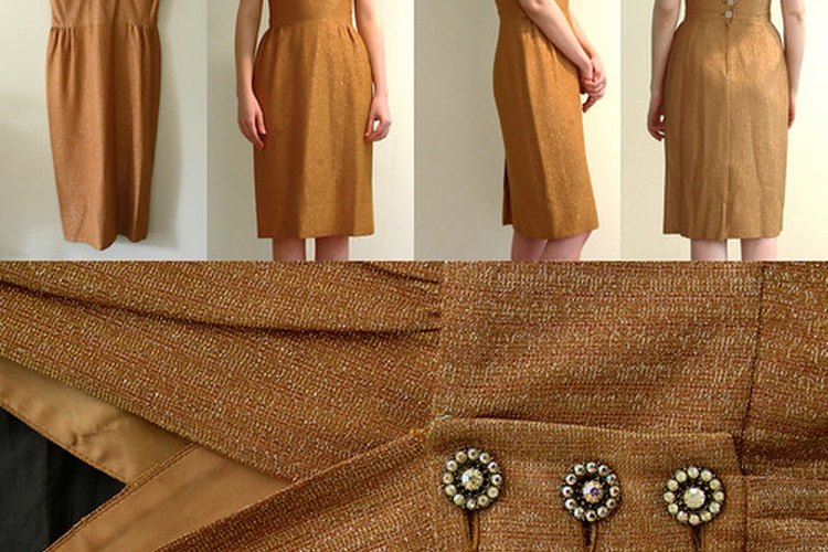Ejemplo de un vestido de línea A.
