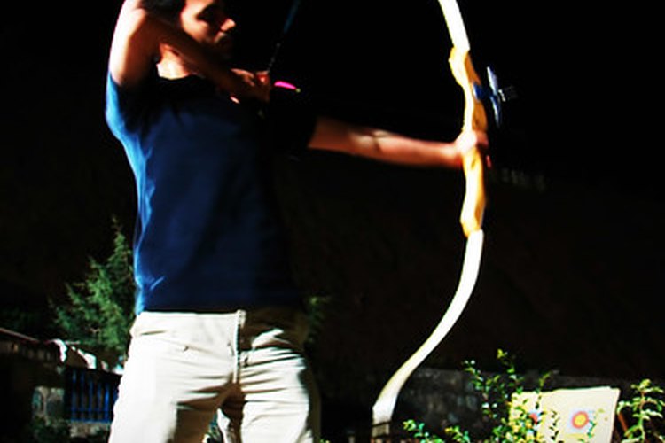 Un arco recurvo.
