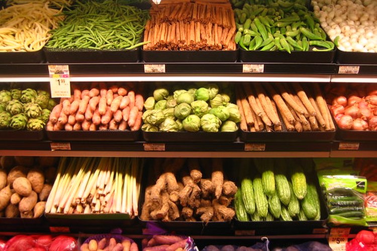 Produce y muestra.