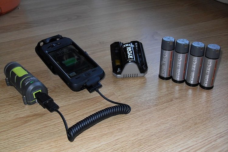 Baterías recargables.