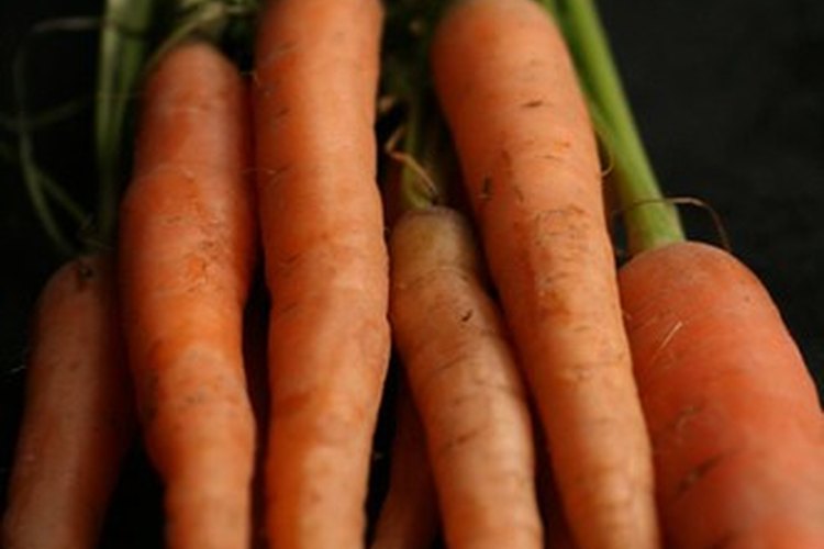 No verás ninguna semilla en las zanahorias.