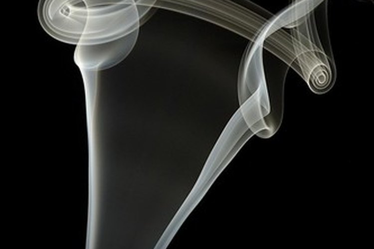 Humo de incienso.