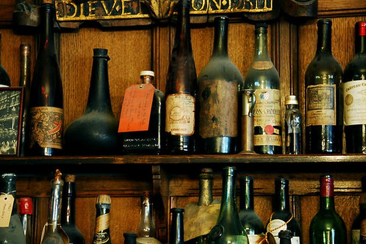 El vino tinto es diferente del vino rosado.