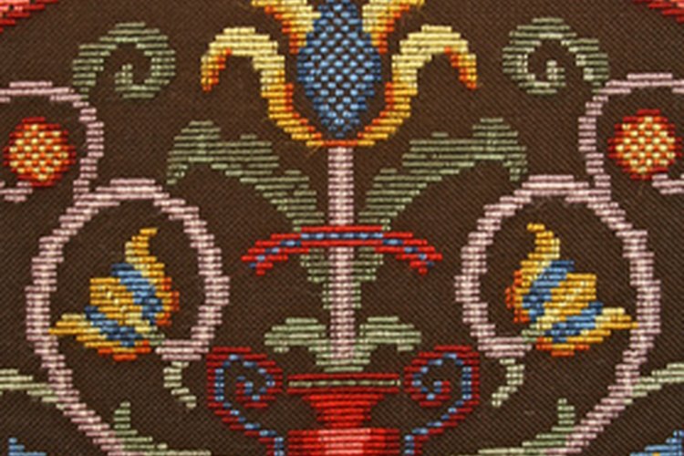 Las ropas tenían elaborados bordados.